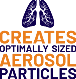 Creates optimally-sized aerosol particles